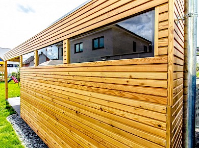 Gartenhaus Gartenhaus mit Vordach