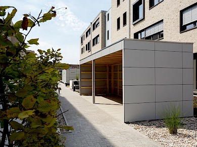 Gartenhaus Gerätehaus als Fahrradunterstand