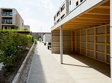 Gartenhaus Gerätehaus als Fahrradunterstand